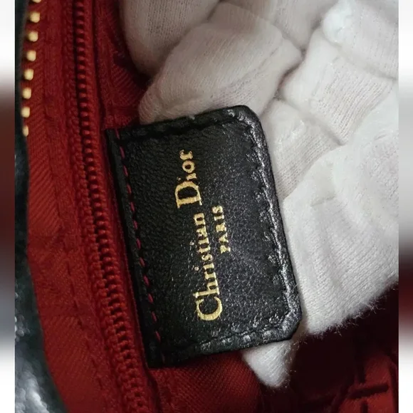 Dior Lady Bag Canage Lambskin Tote Bag - Picture 9 of 16